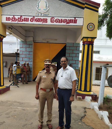 C. Anbumalar at Vellore Central Prison